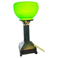 Antique Early Riviere Grapevine Desk/Table Lamp - Stickley era W5666   SALE