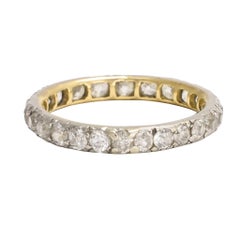 Antique Early Victorian 1.25 Carat Diamond Eternity Ring