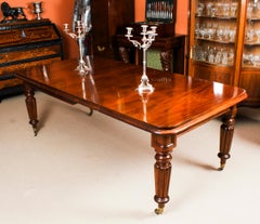 Antique Early Victorian Extending Dining Table by Gillows 19th C