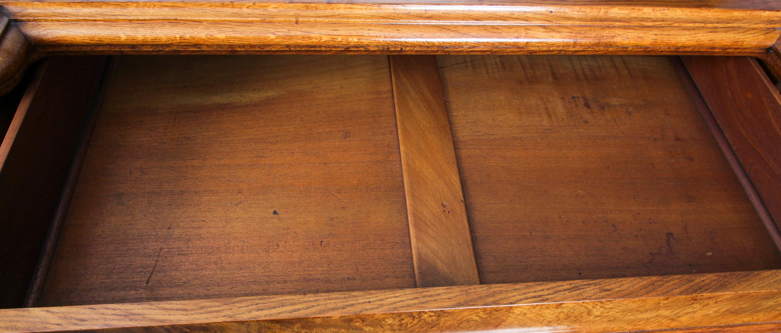 Antique Early Victorian Pollard Oak Sideboard Chiffonier 19th C For Sale 9