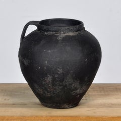 Antique earthenware pot from Moldova, circa 1850