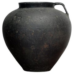 Antigua vasija de barro de Moldavia, hacia 1850