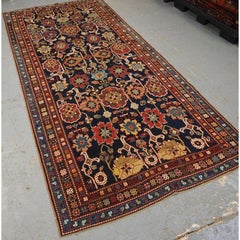 Antique East Caucasian Shirvan Rug with Kuba Afshan Design
