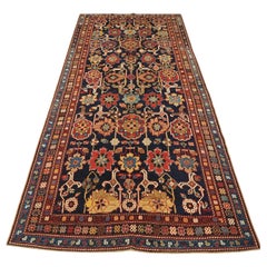 Antique East Caucasian Shirvan Rug with Kuba Afshan Design