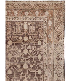 Antique East Turkestan Khotan Rug