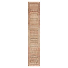 Antique East Turkestan Khotan Runner. Size: 2 ft 10 in x 15 ft 9 in