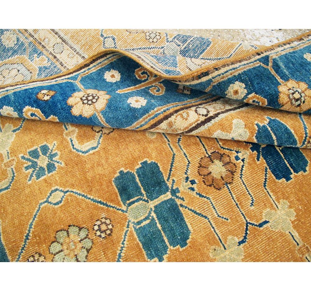 Antique East Turkestan Samarkand Rug For Sale 3