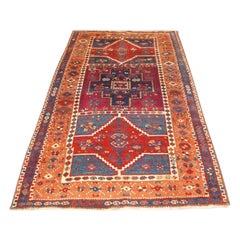 Antique Eastern Anatolian Kurdish Yuruk Long Rug, circa 1880