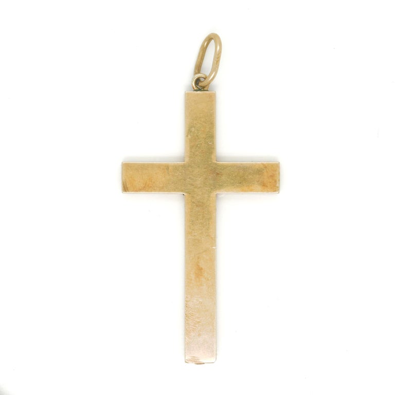 Antique Eastern Orthodox Gold and Enamel Crucifix or Cross Pendant for a  Necklace For Sale at 1stDibs | gnostic cross necklace, gnostic cross pendant