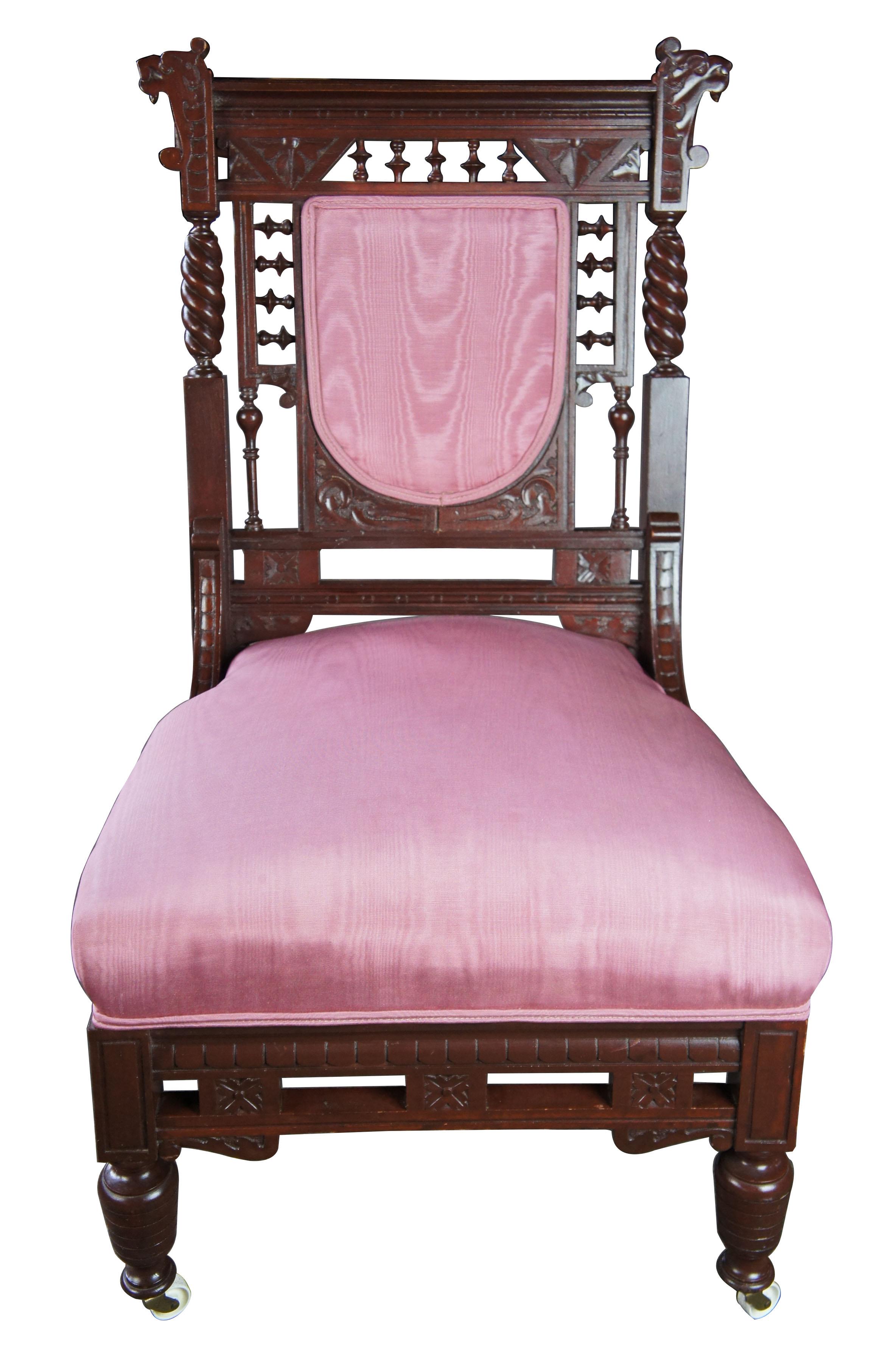 bustle chair victorian