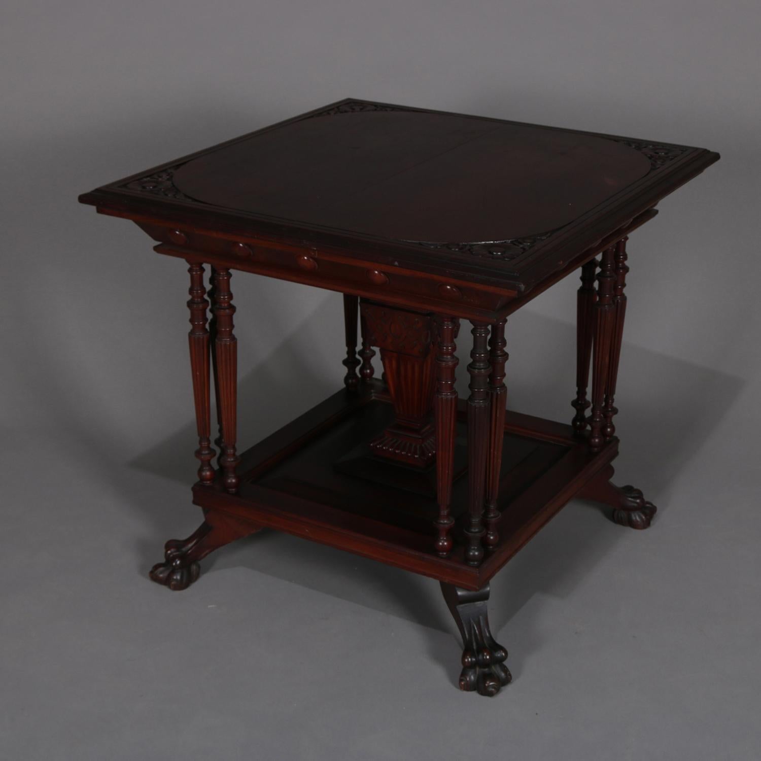 antique music table