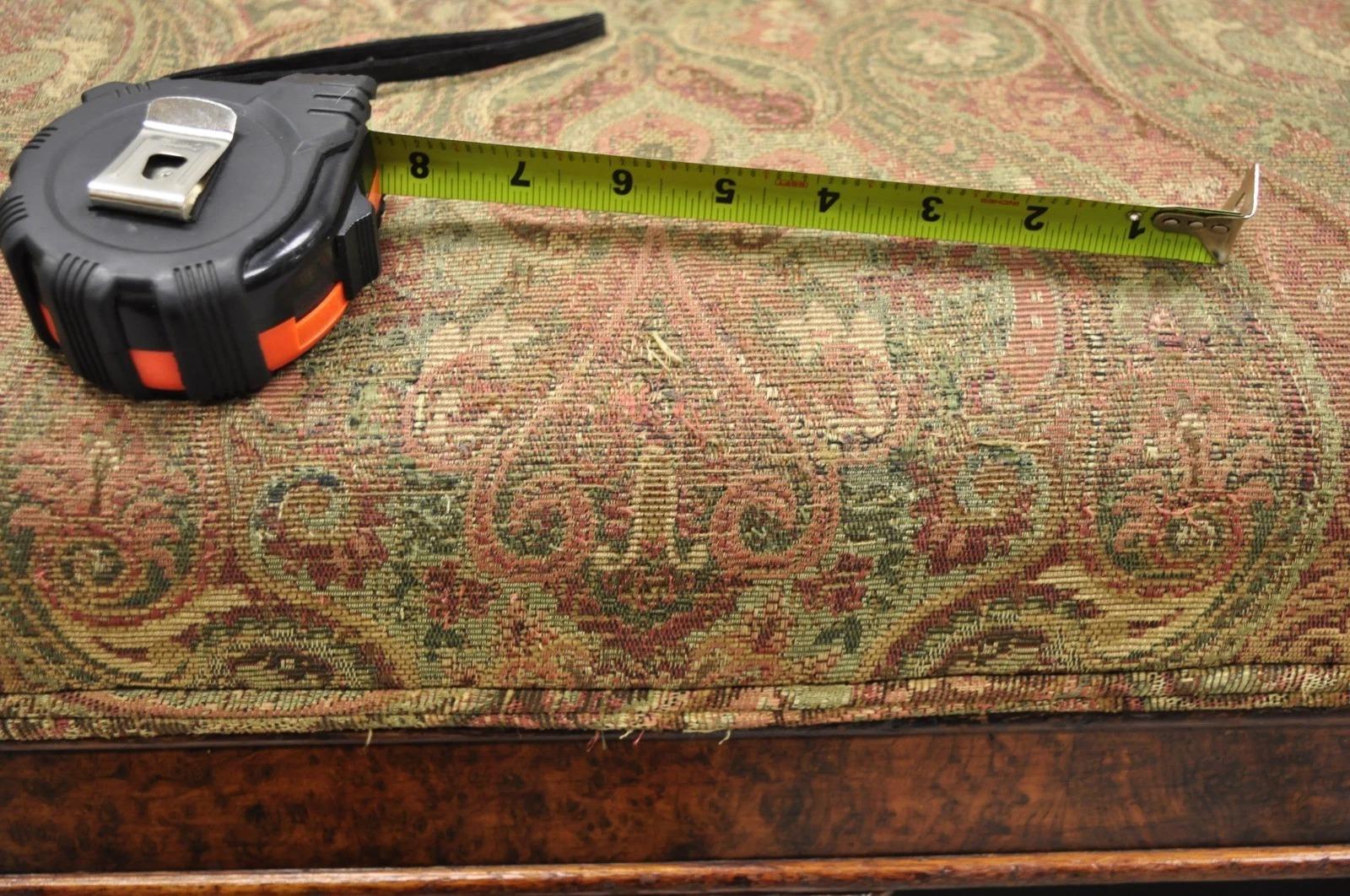 Antique Eastlake Victorian Carved Burl Walnut Parlor Set Sofa & 2 Chairs - 3 Pcs For Sale 16