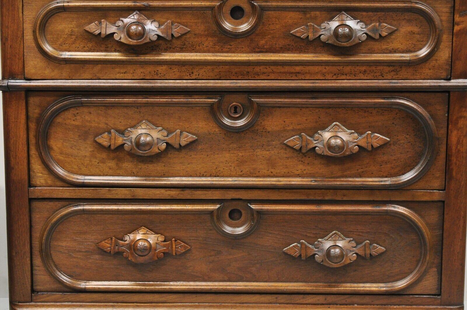 antique chest of drawers with marble top