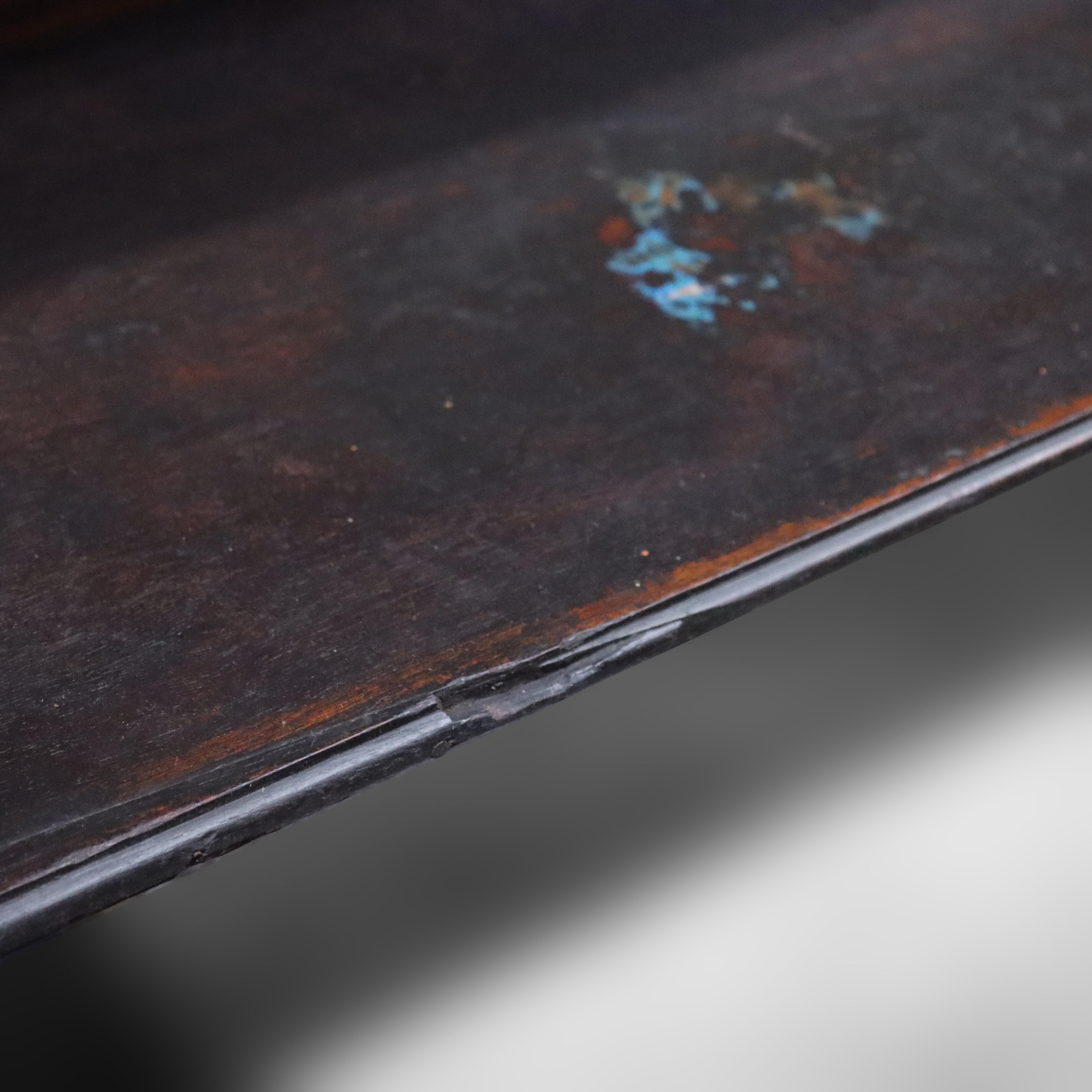 Antique Eastlake Victorian Walnut Bookshelf C1890 For Sale 13