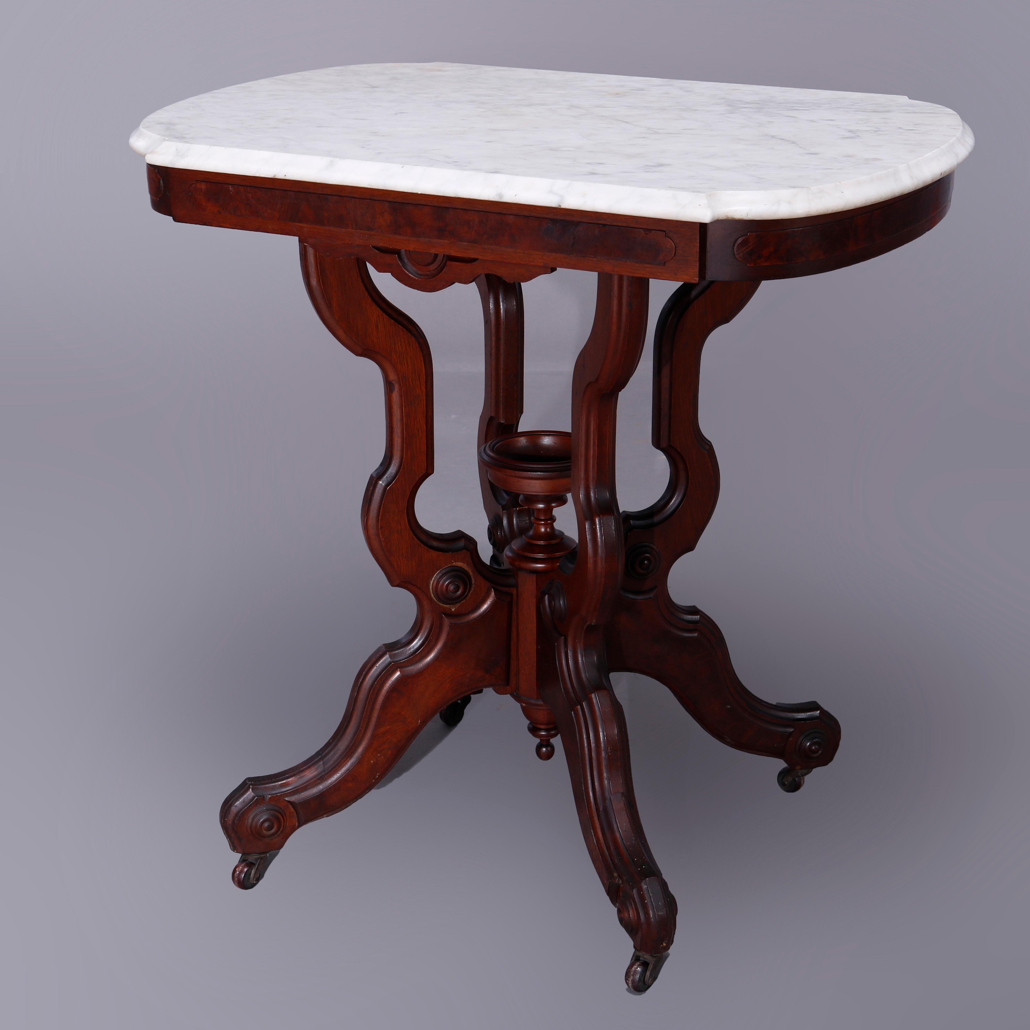 antique marble top table