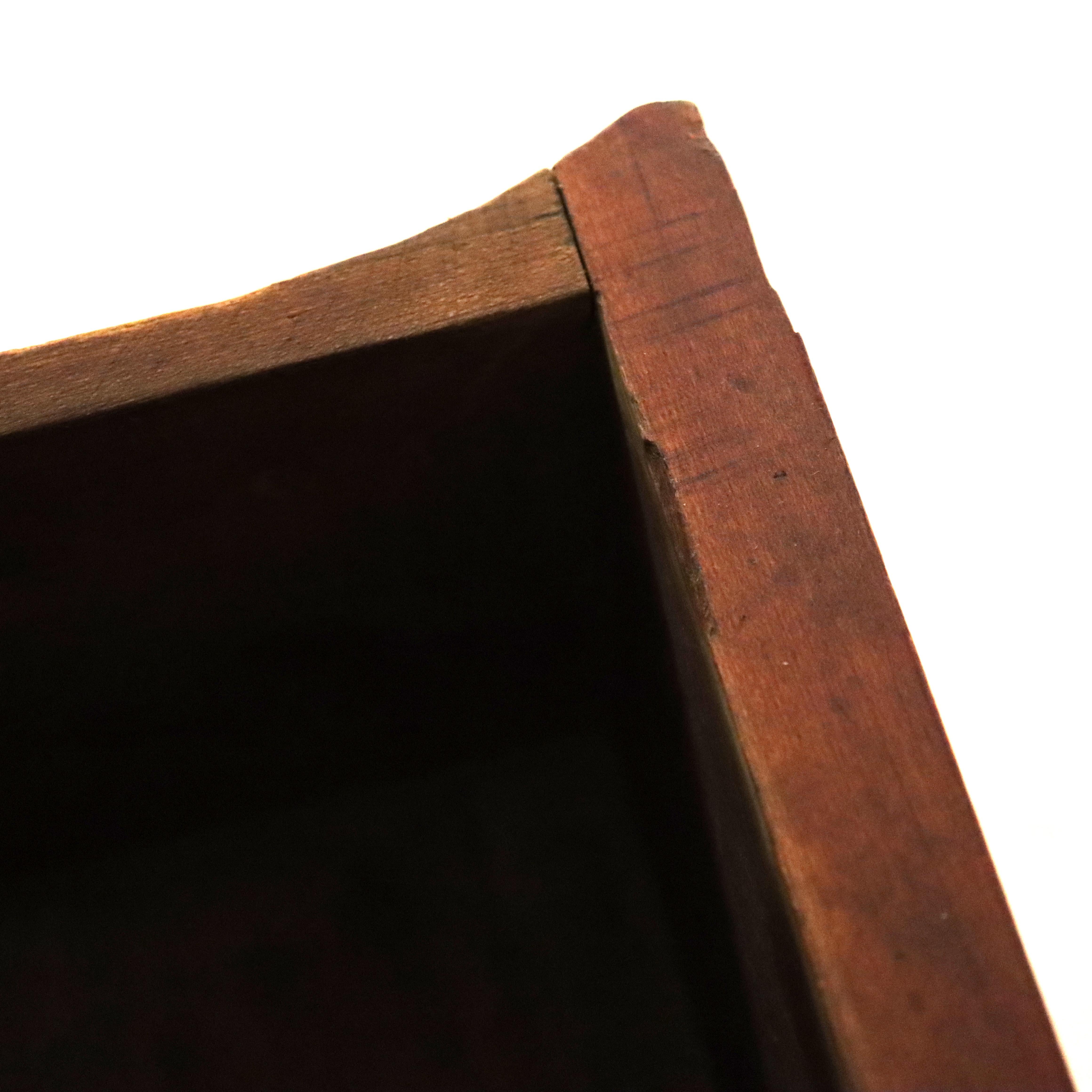 Antico scrittoio in noce Eastlake con pannello a cilindro Rolle c1890 in vendita 11