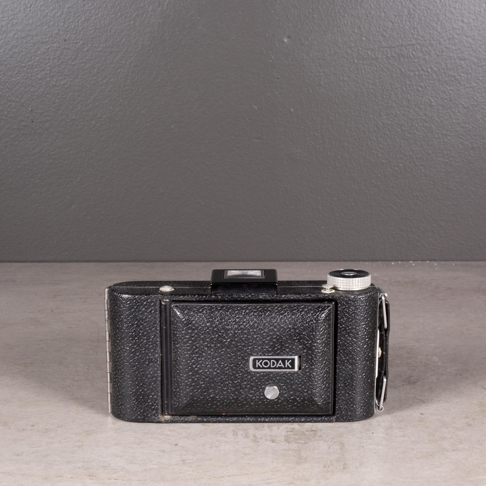 Eastman Kodak ancien appareil photo de poche « N° 1 Kodak » pliant c.1909-1920 en vente 1