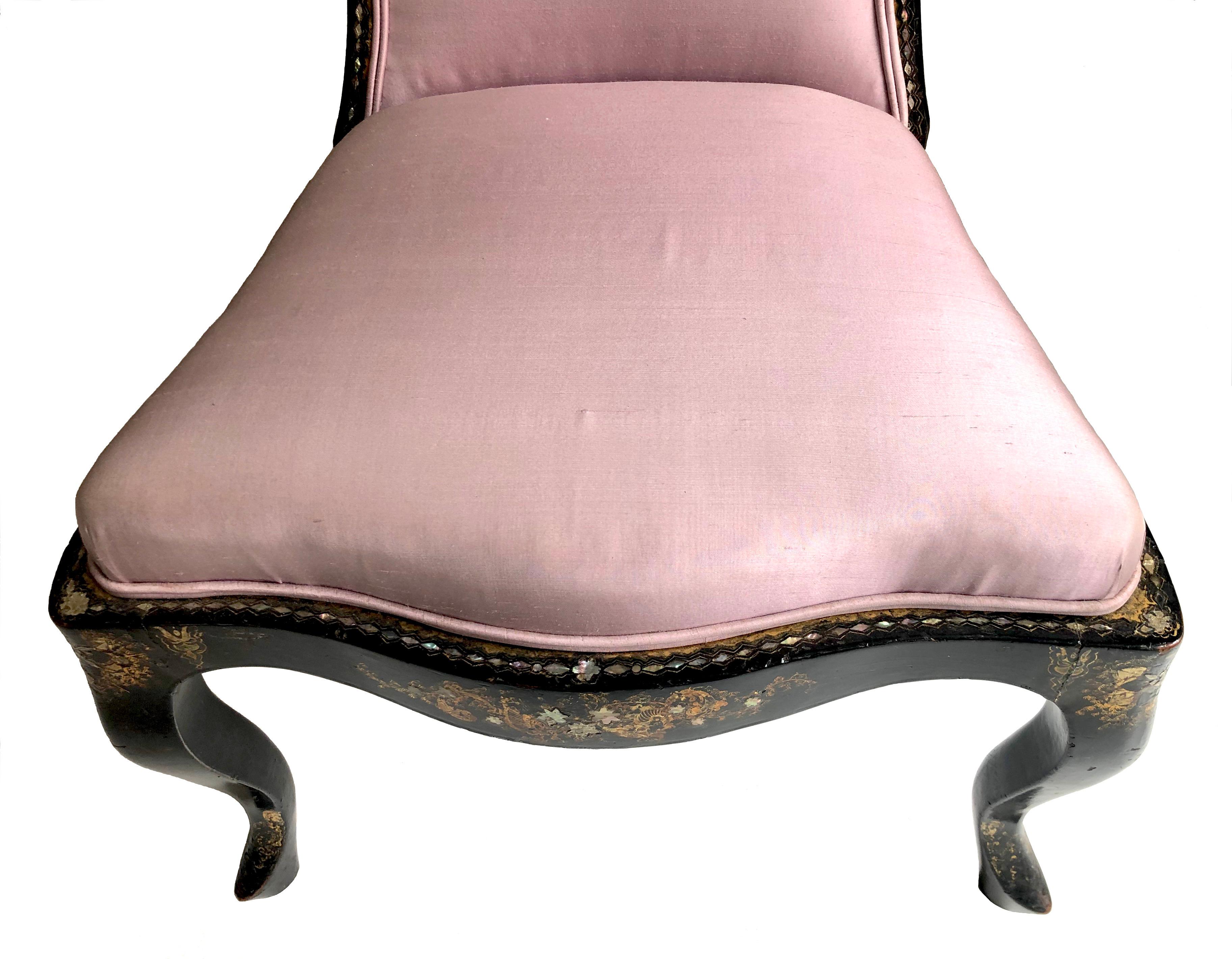 Antiker ebonisierter Stuhl im Zustand „Gut“ im Angebot in Munich, DE