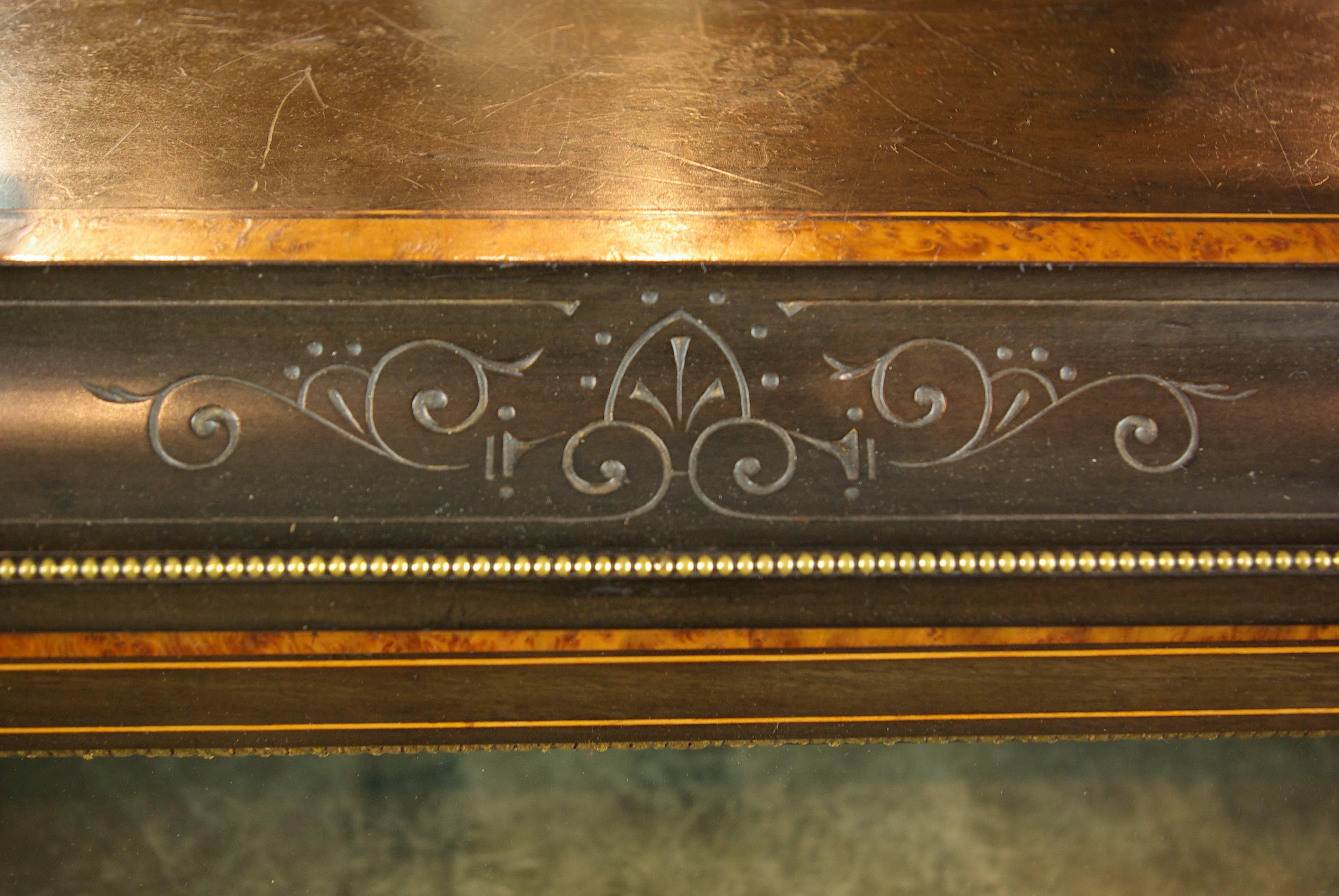 Antique Ebonized Sideboard, Victorian Sideboard, Aesthetic Movement, 1880, B1134 3