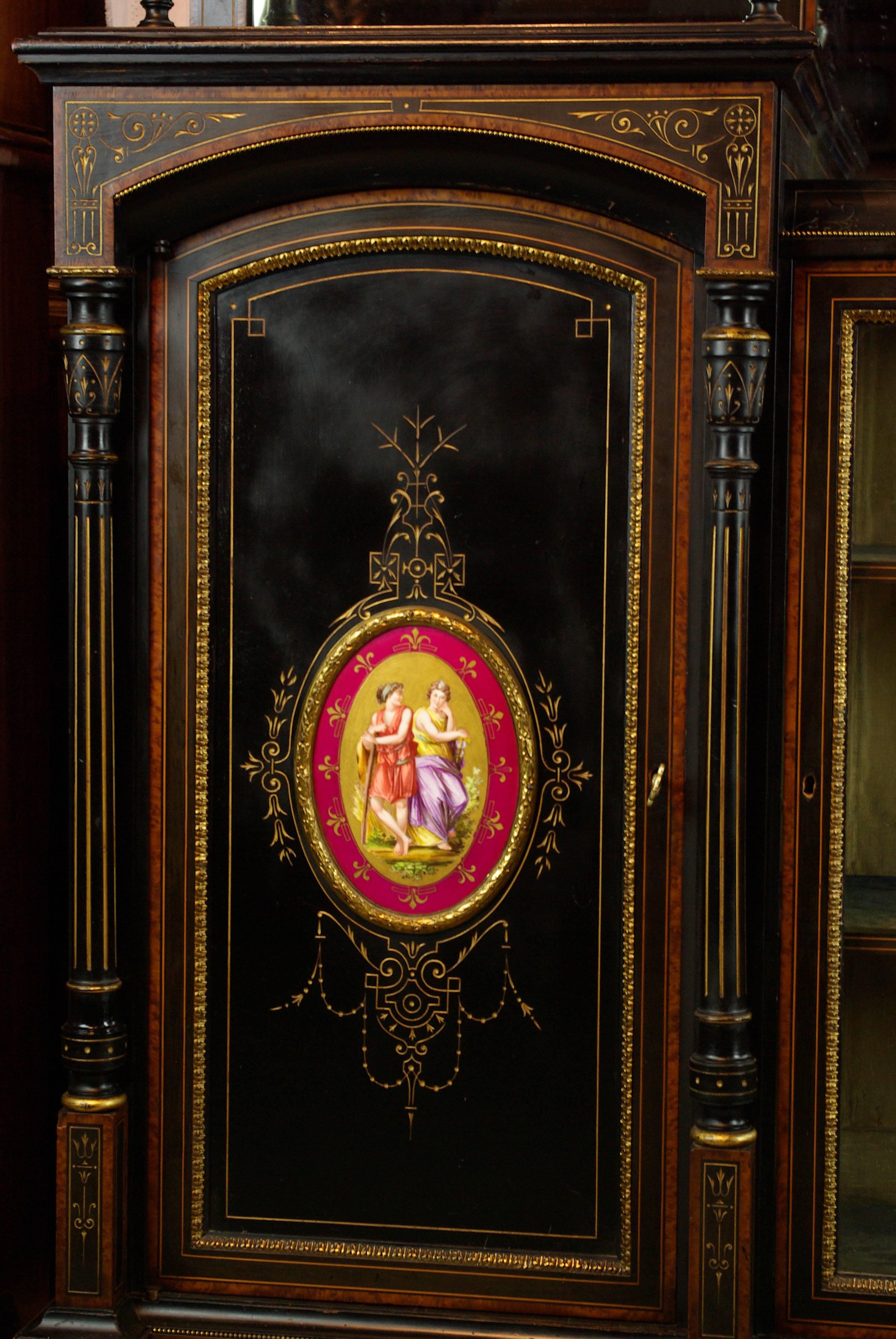 Other Antique Ebonized Sideboard, Victorian Sideboard, Aesthetic Movement, 1880, B1134