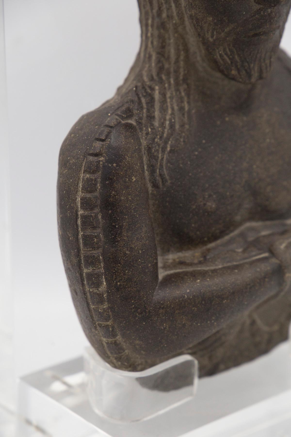 Sculpté à la main Antique Ecce Homo en pierre sculpte en vente