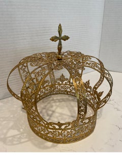 Antique Ecclesiastical Santos Crown