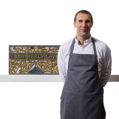 Antique Ecclesiastical Stained Glass Window