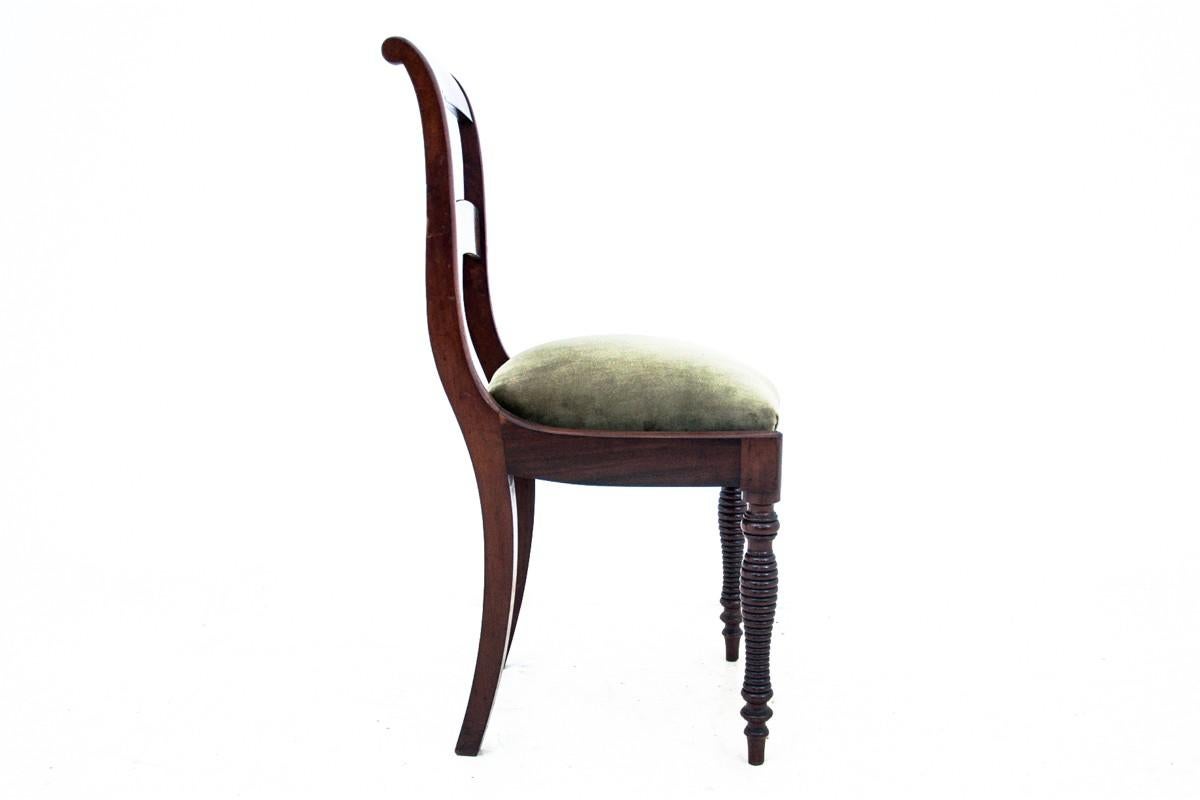Antique Eclectic Mahogany Chair, France, Late 19th Century 2