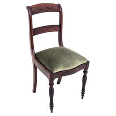 Antique Eclectic Mahogany Chair, France, Late 19th Century