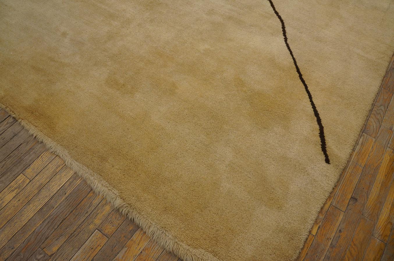Mid Century Ecuadorian Carpet By Olga Fisch ( 12' 4'' x 17' 3'' - 376 x 526 cm ) For Sale 1