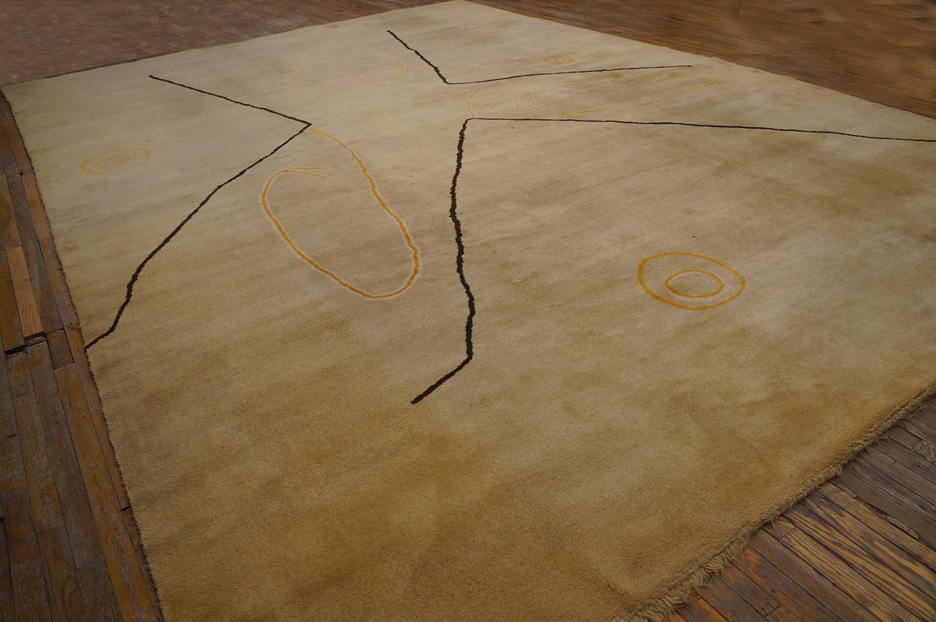 Ecuadorianischer Teppich aus der Mitte des Jahrhunderts von Olga Fisch ( 12' 4'' x 17' 3'' - 376 x 526 cm) im Angebot 5