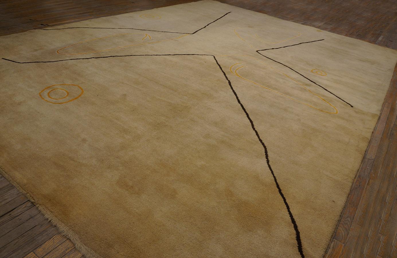 Ecuadorianischer Teppich aus der Mitte des Jahrhunderts von Olga Fisch ( 12' 4'' x 17' 3'' - 376 x 526 cm) im Angebot 2
