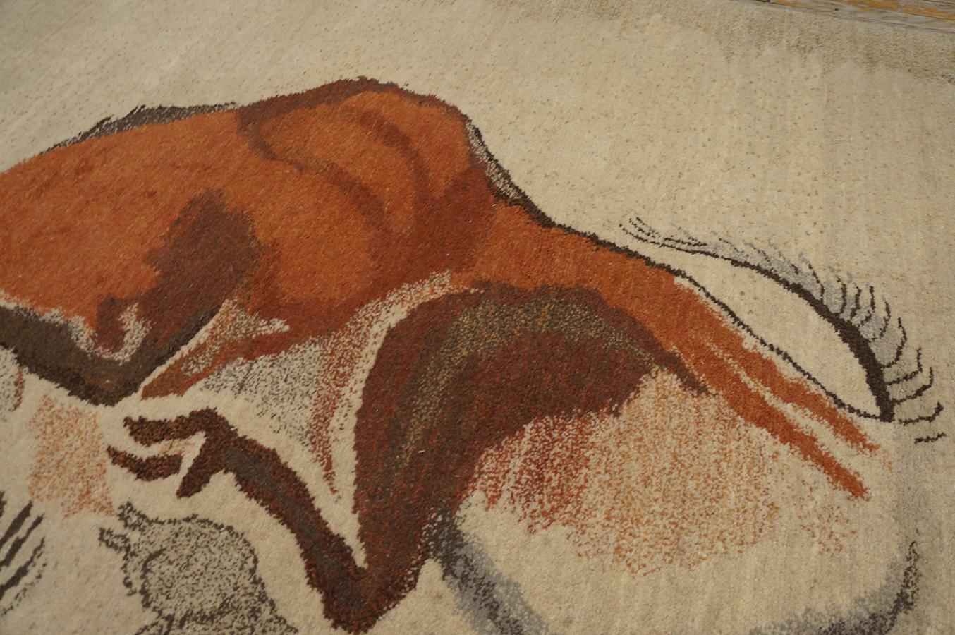 Mid-20th Century Mid Century Ecuadorian Carpet By Olga Fisch ( 5'2