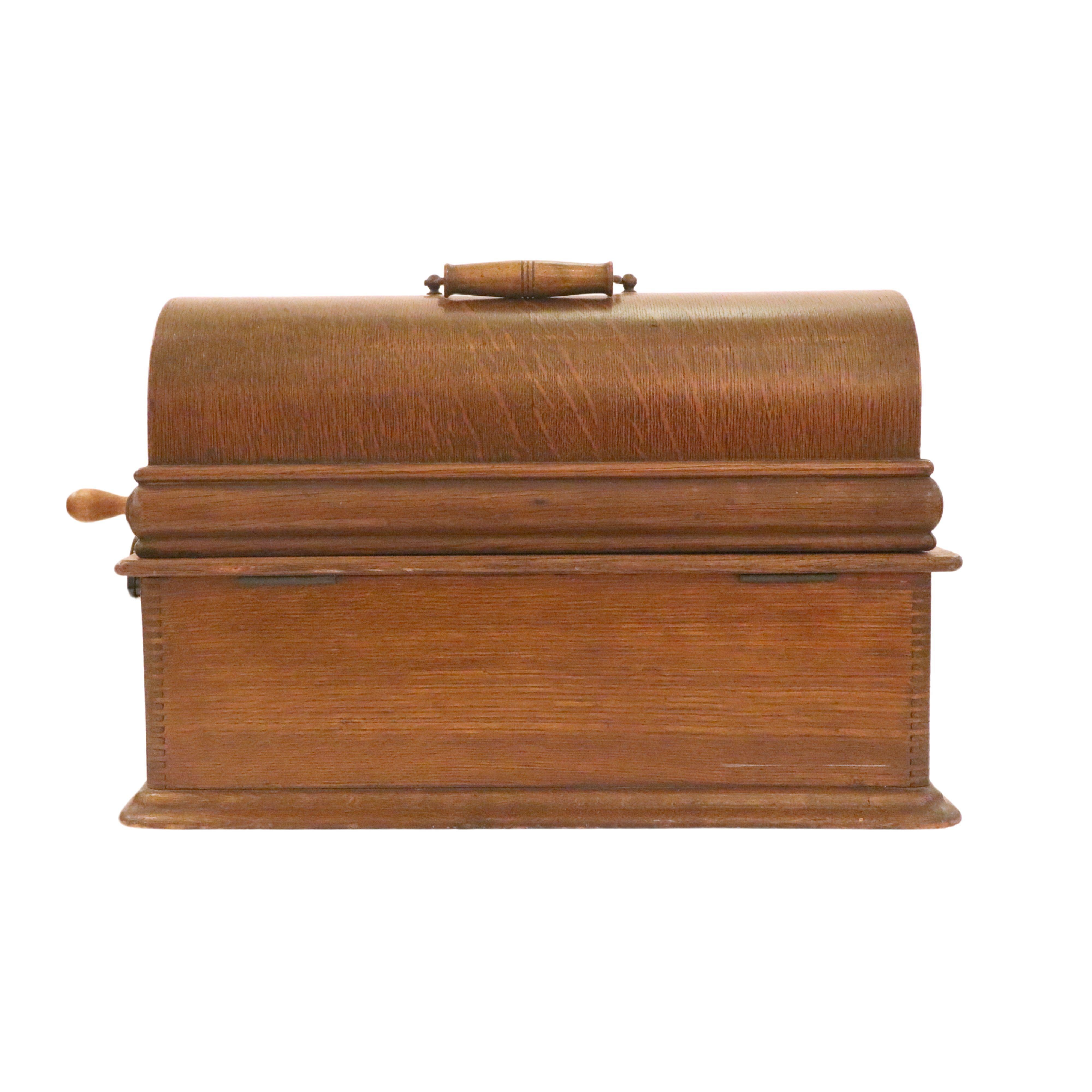 Américain Ancienne Phonographe Edison Home, vers 1903