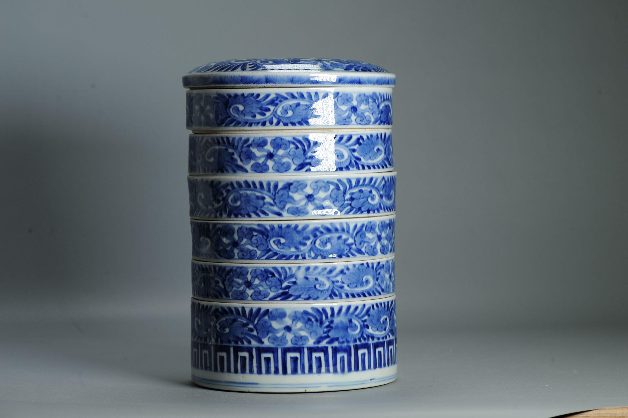 Ancienne boîte à nourriture japonaise Edo 19C Ikegawa Ware Boîte pour la cérémonie du thé Japon Excellent état - En vente à Amsterdam, Noord Holland