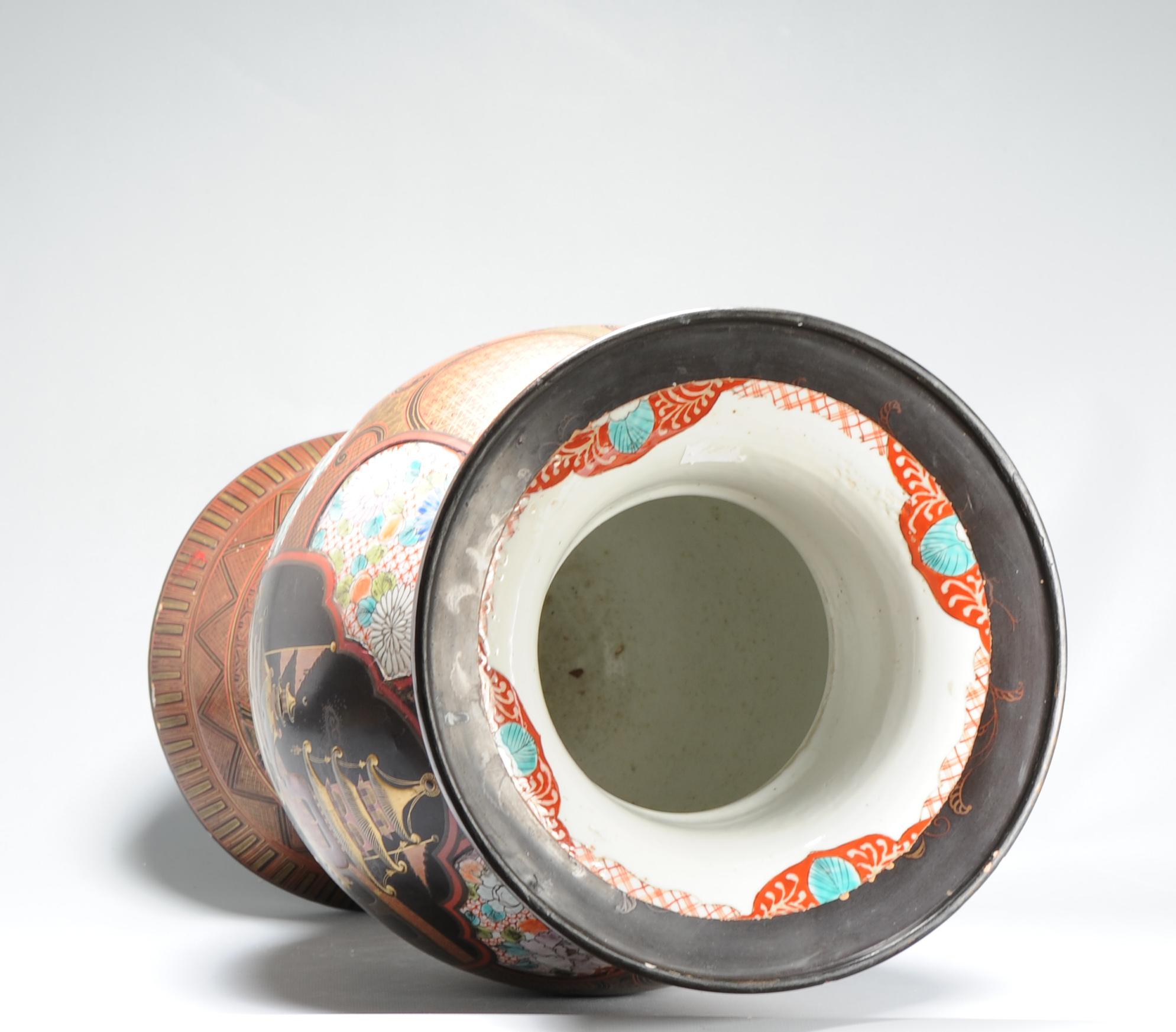 Antico vaso laccato giapponese del periodo Edo del XIX secolo di qualità superiore Giappone in vendita 14