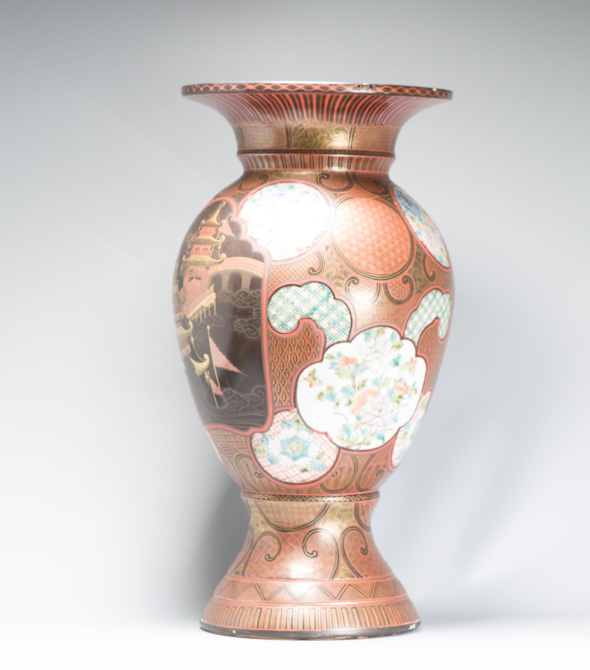 Antico vaso laccato giapponese del periodo Edo del XIX secolo di qualità superiore Giappone in vendita 2
