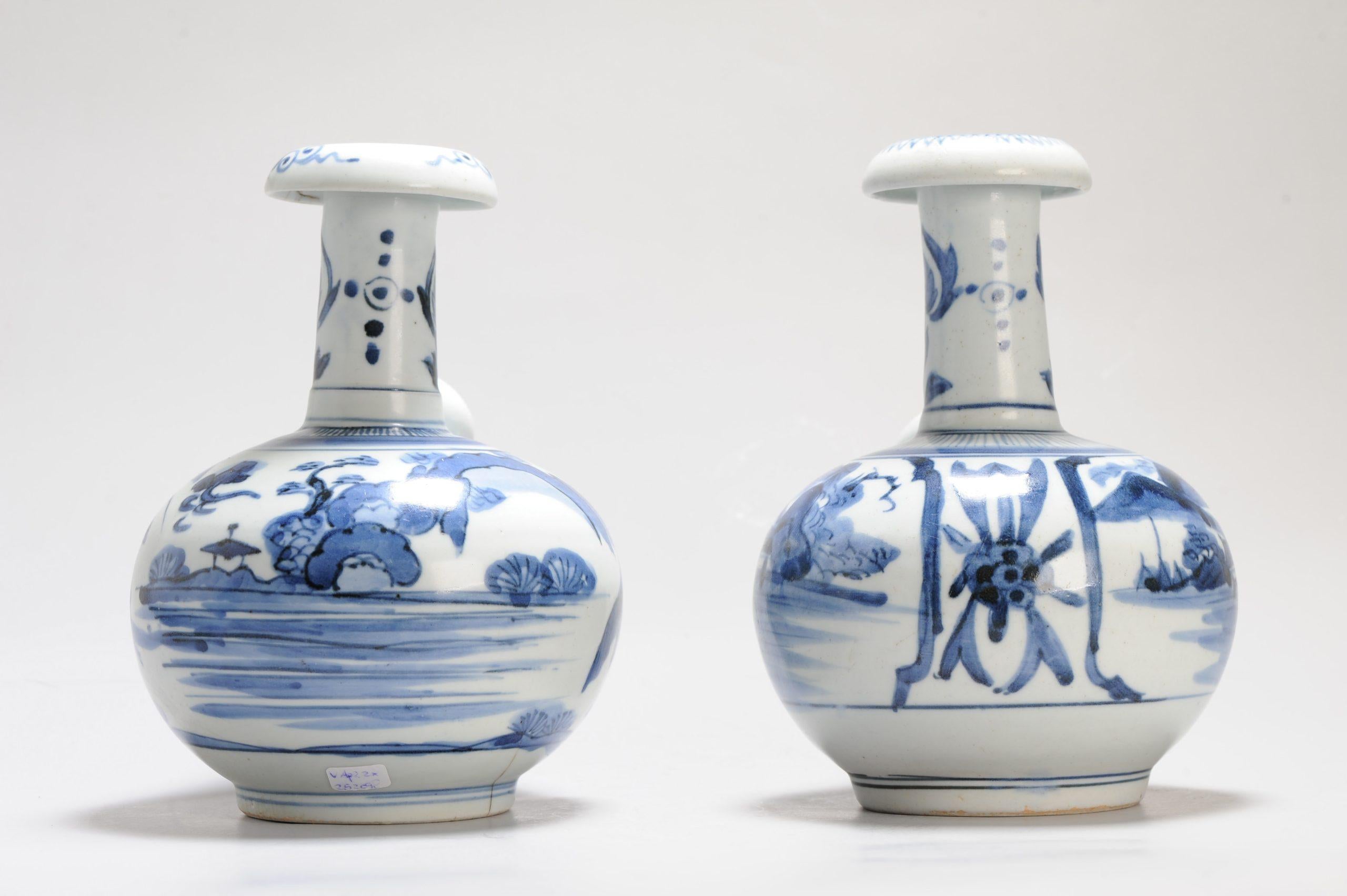 Ancienne période Edo vers 1670 en porcelaine japonaise de style Ming Ghendis Arita Kraak en vente 7