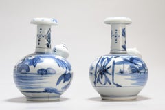 Antique Edo period Ca 1670 Japanese Ming Style Porcelain Ghendis Arita Kraak