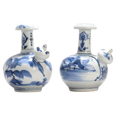 Ancienne période Edo vers 1670 en porcelaine japonaise de style Ming Ghendis Arita Kraak