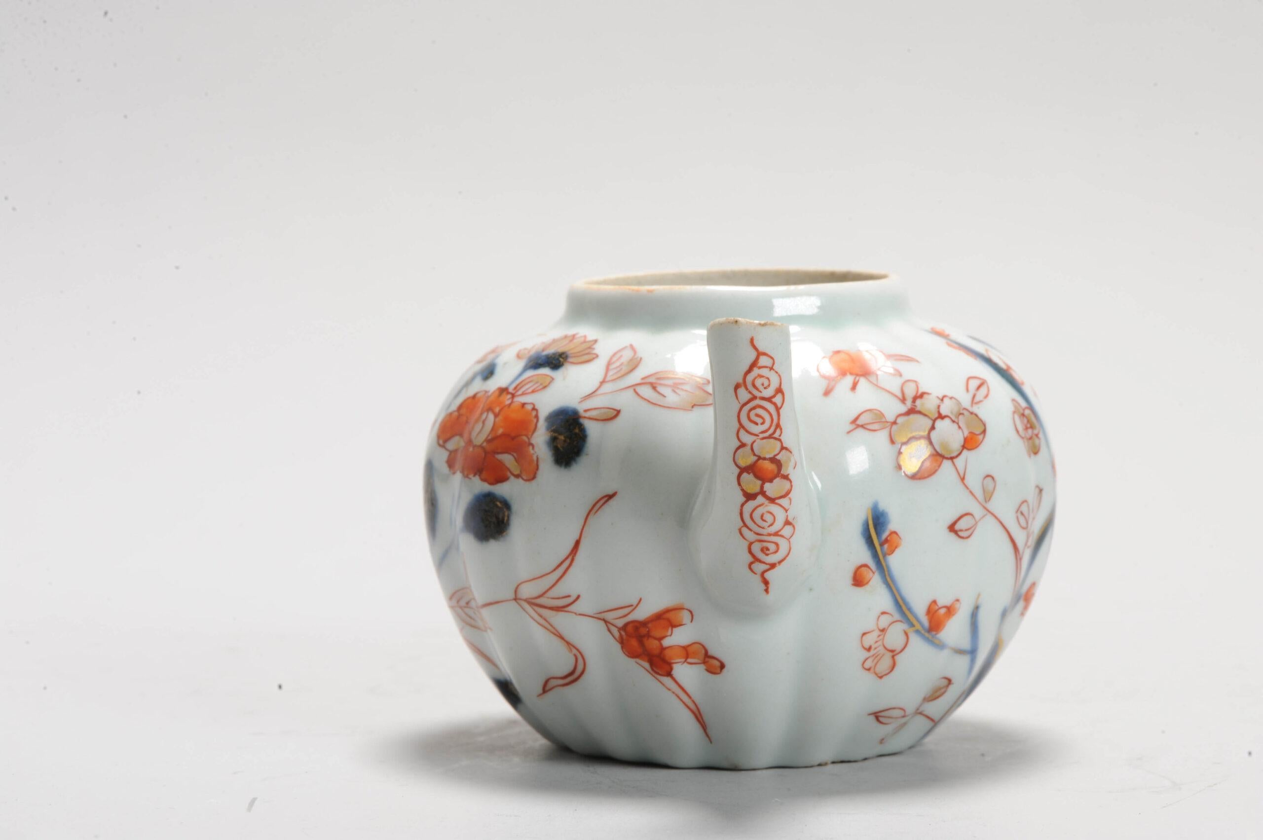 Théière japonaise ancienne de la période Edo en porcelaine rouge Imari, 1690-1720 Bon état - En vente à Amsterdam, Noord Holland