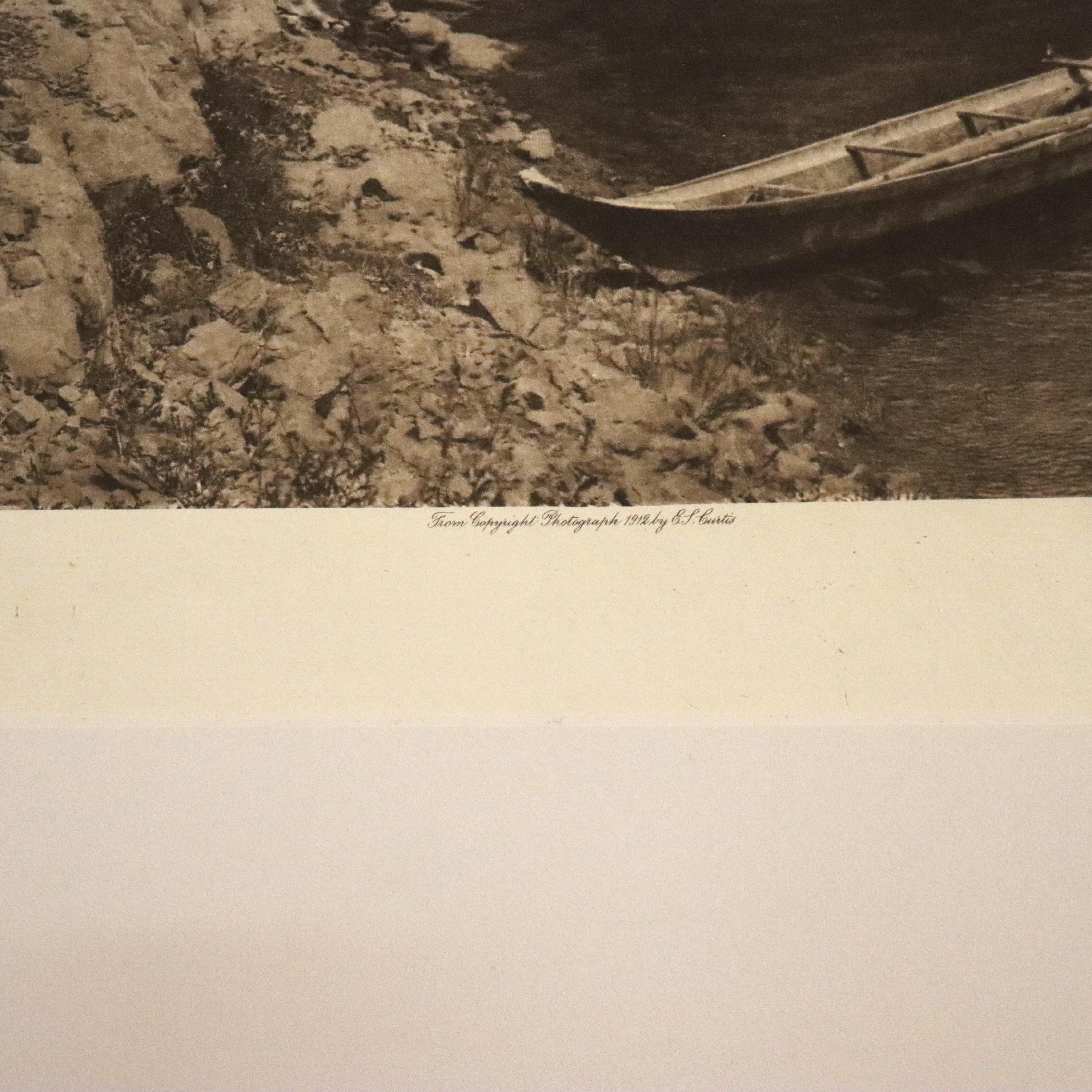 Antica stampa di Edward S. Curtis 