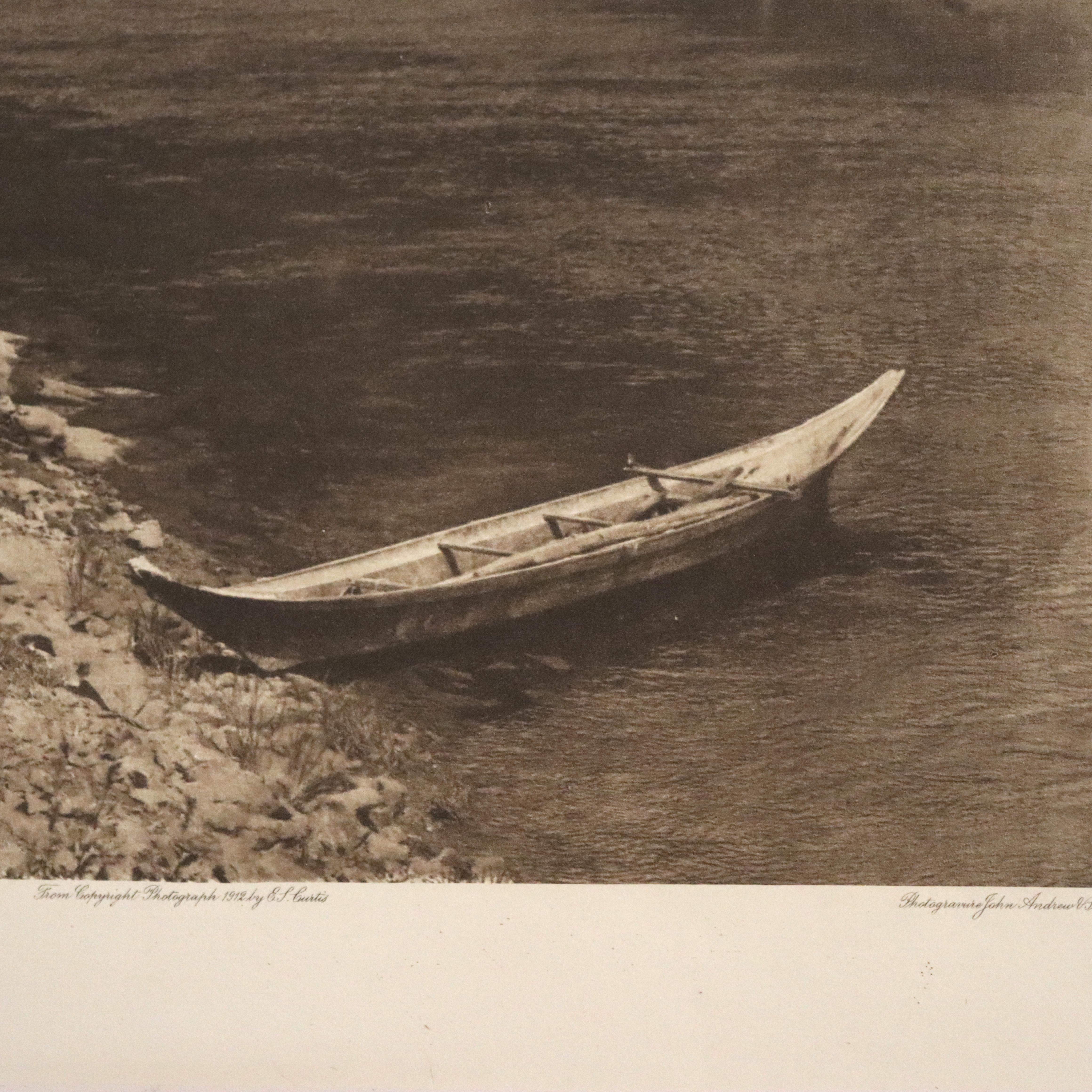 XX secolo Antica stampa di Edward S. Curtis 