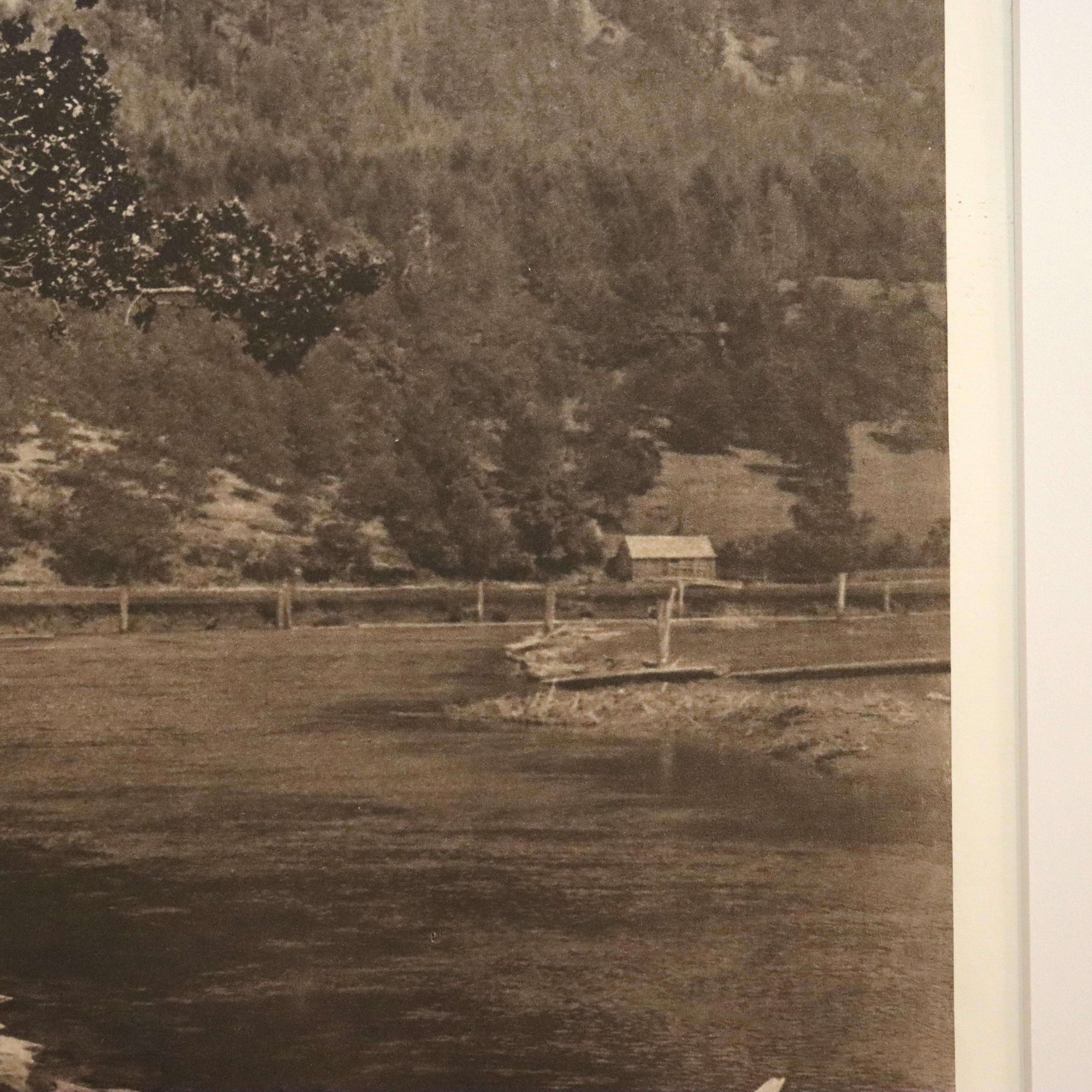 Antica stampa di Edward S. Curtis 