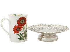 Antique Edward viii Sterling Silver Bon Bon Dish Centerpiece