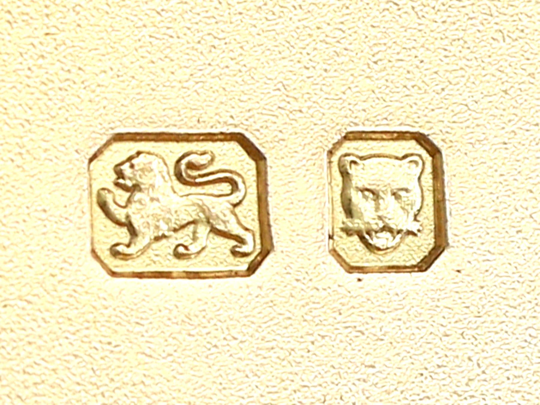 Antico portasigarette in argento sterling Edoardo VIII in vendita 4