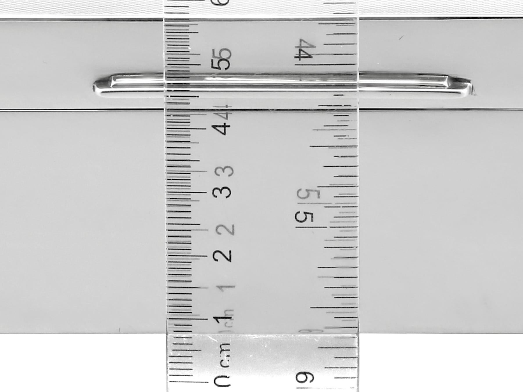 Antico portasigarette in argento sterling Edoardo VIII in vendita 1