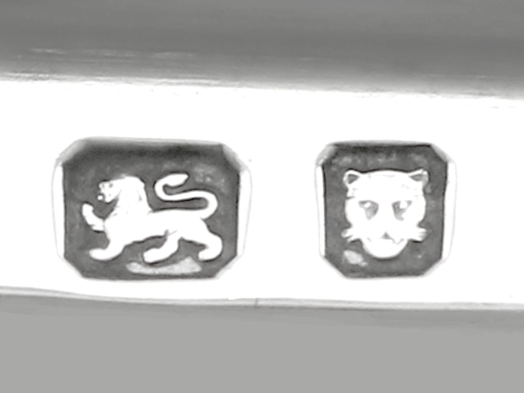 Antico portasigarette in argento sterling Edoardo VIII in vendita 3