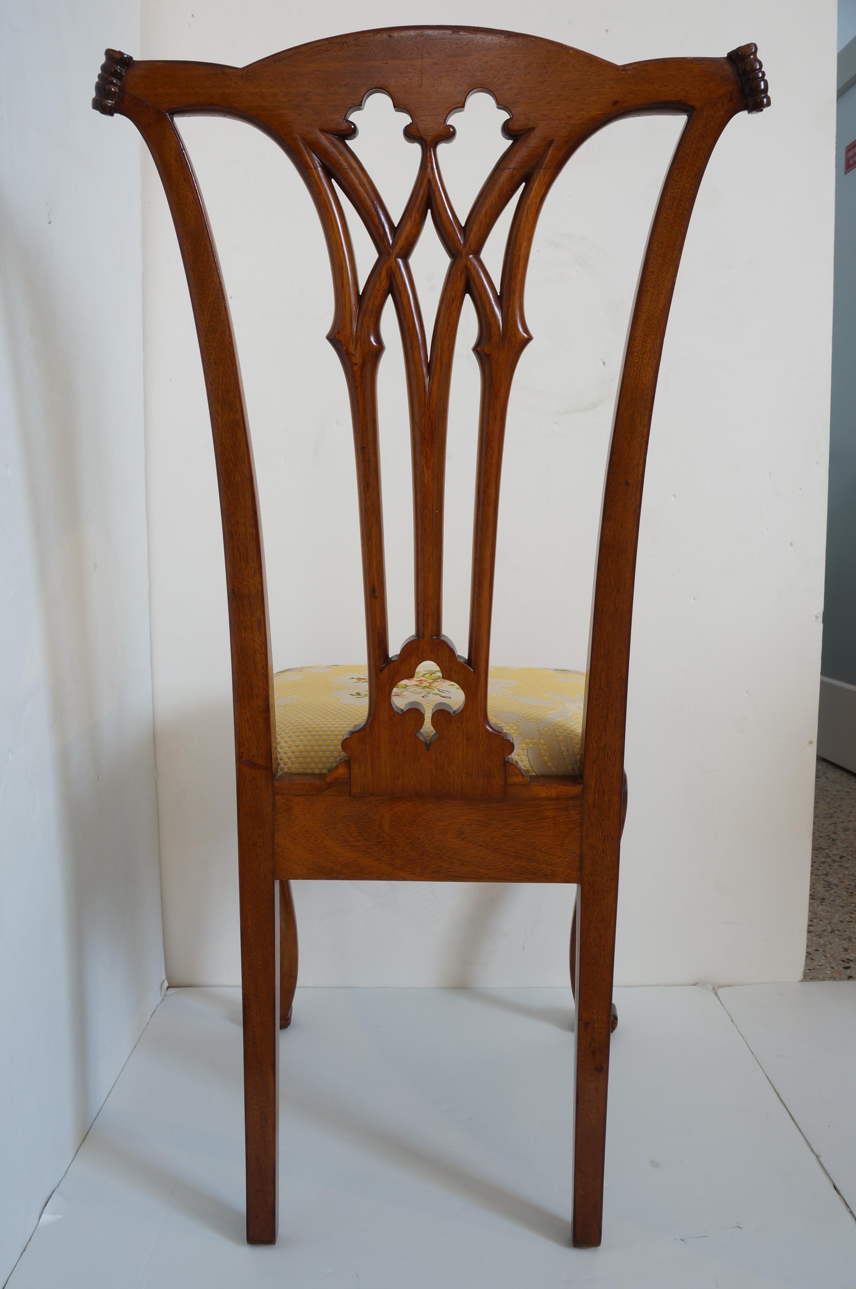 Antique Edwardian 10-Chair Dining Set  For Sale 10