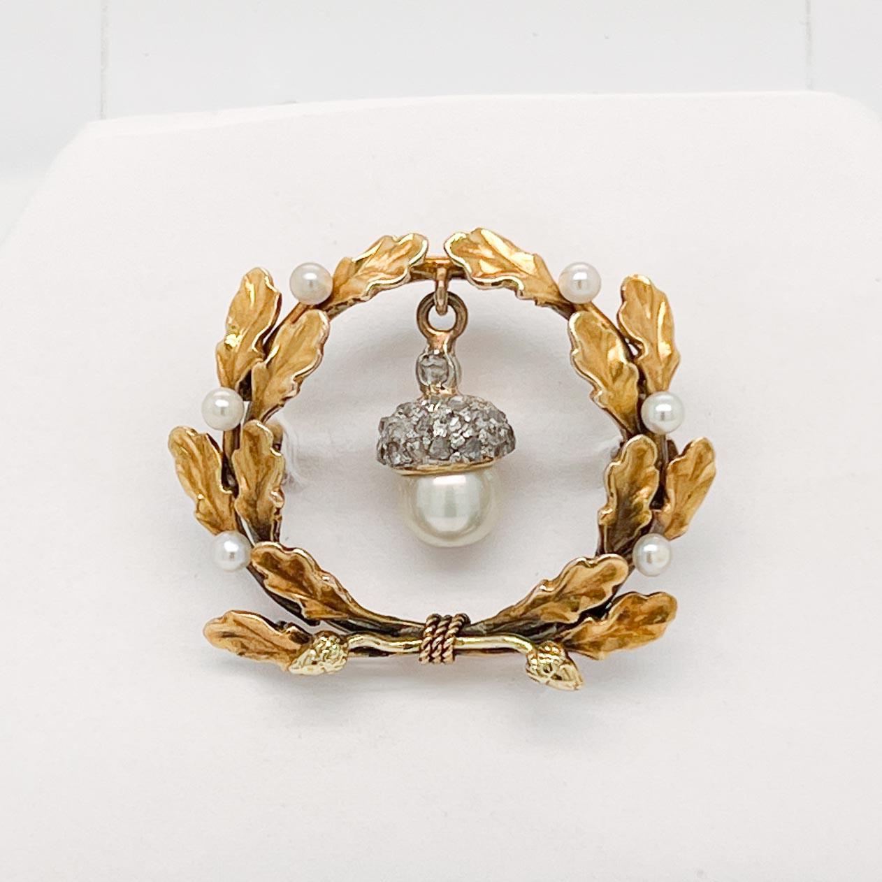oak island brooch